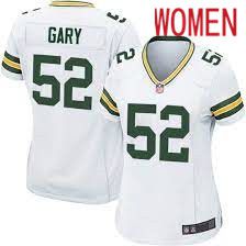 Women Green Bay Packers #52 Rashan Gary Nike White Game NFL Jersey
